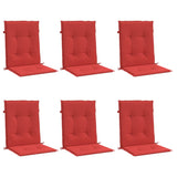 Vidaxl Gaart CHAIR KUSHIOUNEN 6 PC 100X50X3 CM OXFORD STRANT ROBRAND