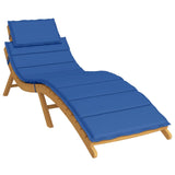 Vidaxl lounger cushion 186x58x3 cm Oxford fabric royal blue