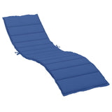 Vidaxl Lounger polštář 200x50x3 cm Oxfordská látka královská modrá