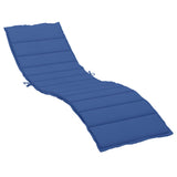 VIDAXL LOUNGER CUSHION 200x60x3 CM Oxford Fabric Blue