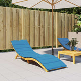 Vidaxl ligbedkussen 200x70x3 cm oxford stof blauw