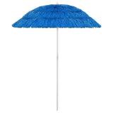 Vidaxl Strandparasol Hawaii 180 cm blå