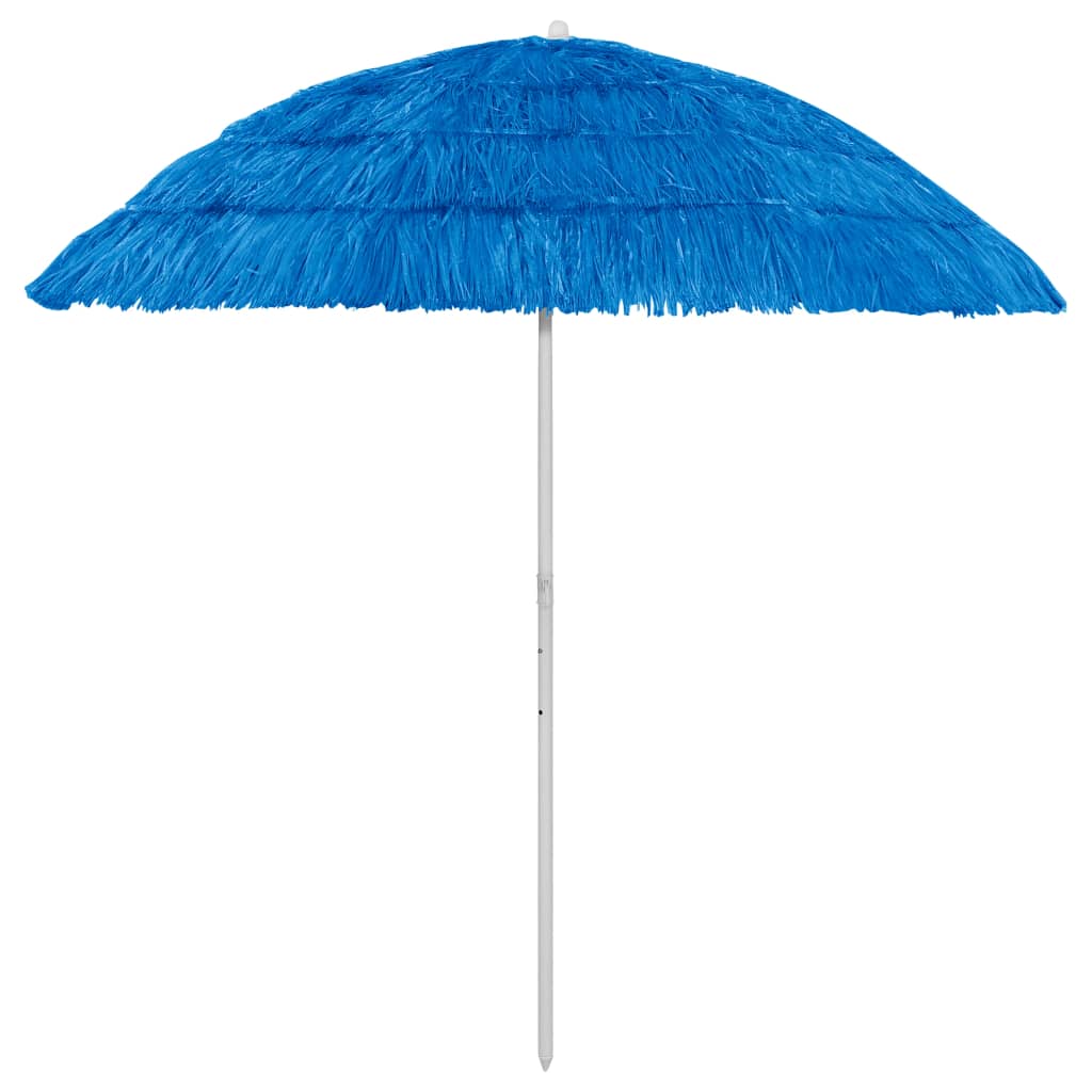 Vidaxl StrandParasol Hawaii 240 cm blå