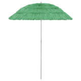Vidaxl strandparasol hawaï 180 cm groen