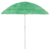 Vidaxl Strandparasol Hawaii 240 cm zelená