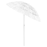 Vidaxl Strandparasol Hawaii 180 cm hvit