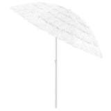 Vidaxl StrandParasol Hawaii 240 cm hvit