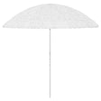Vidaxl strandparasol hawaï 300 cm wit