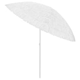 Vidaxl StrandParasol Hawaii 300 cm hvit