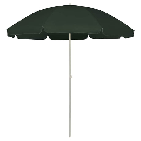 Vidaxl strandparasol 240 cm groen