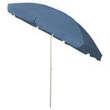 Vidaxl strandparasol 300 cm blauw