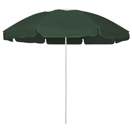 Vidaxl strandparasol 240 cm groen