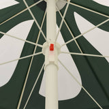 Vidaxl strandparasol 240 cm groen