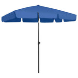 Vidaxl strandparasol 200x125 cm azuurblauw