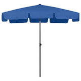 Vidaxl strandparasol 200x125 cm azuurblauw