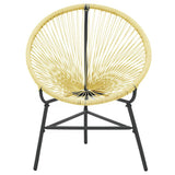 Vidaxl tuinstoel acapulco poly rattan beige