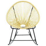 Vidaxl tuinstoel acapulco poly rattan beige