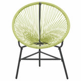 Vidaxl tuinstoel acapulco poly rattan groen