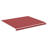 Panno sostitutivo Vidaxl per Luifel 4x3.5 M Bordeaux rosso