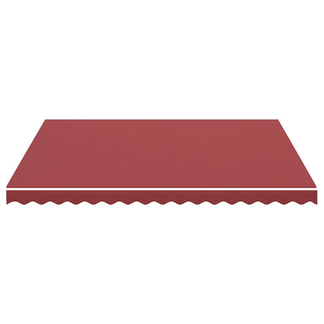 Vidaxl vervangingsdoek voor luifel 400x350 cm polyester bordeauxrood