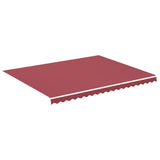 Vidaxl replacement cloth for Luifel 4.5x3.5 m Bordeaux red