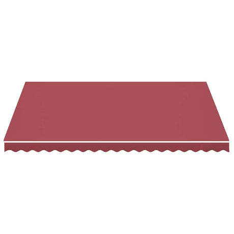 Vidaxl vervangingsdoek voor luifel 450x350 cm polyester bordeauxrood