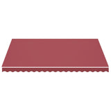 Vidaxl replacement cloth for Luifel 4.5x3.5 m Bordeaux red