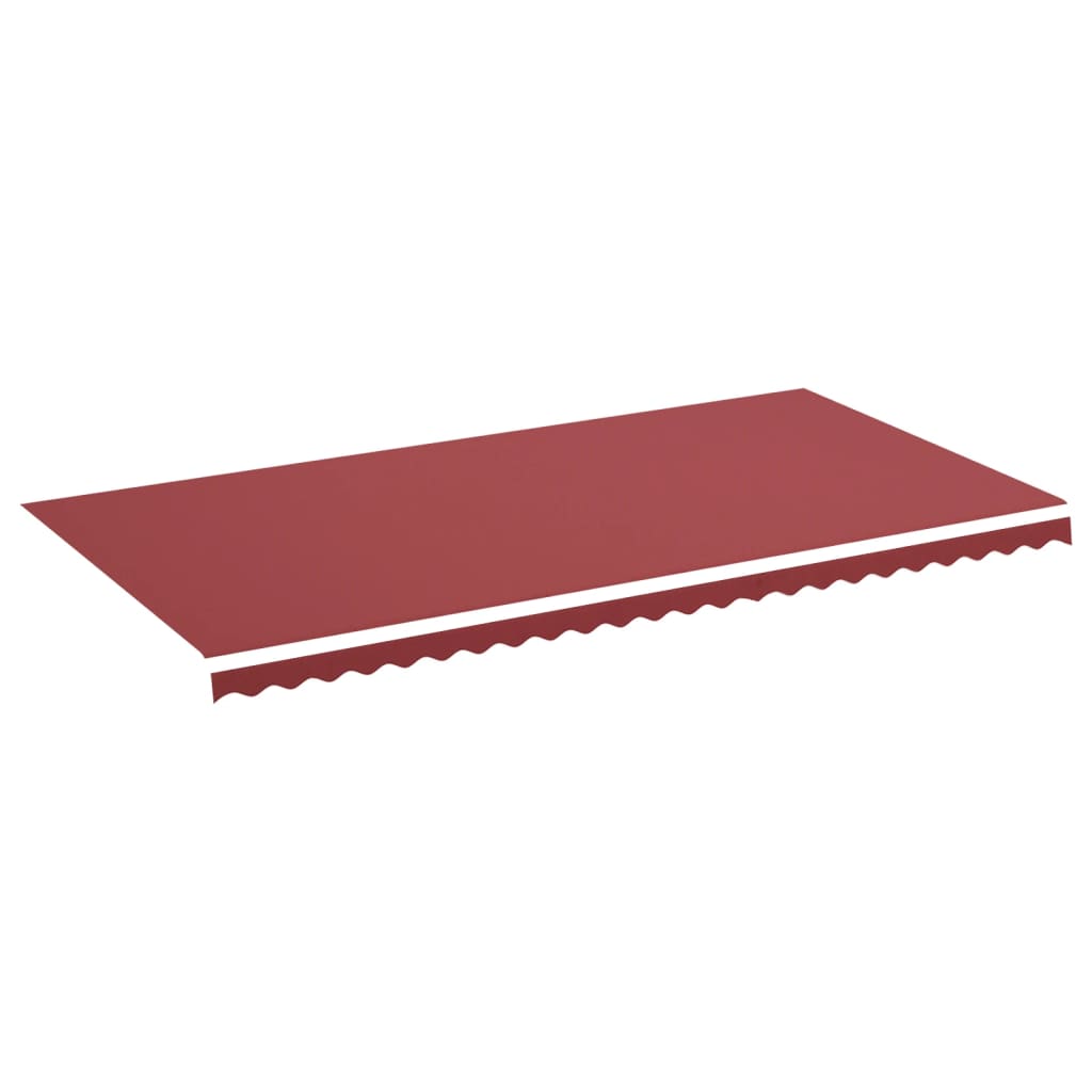 Panno sostitutivo Vidaxl per Luifel 6x3 M Bordeaux rosso