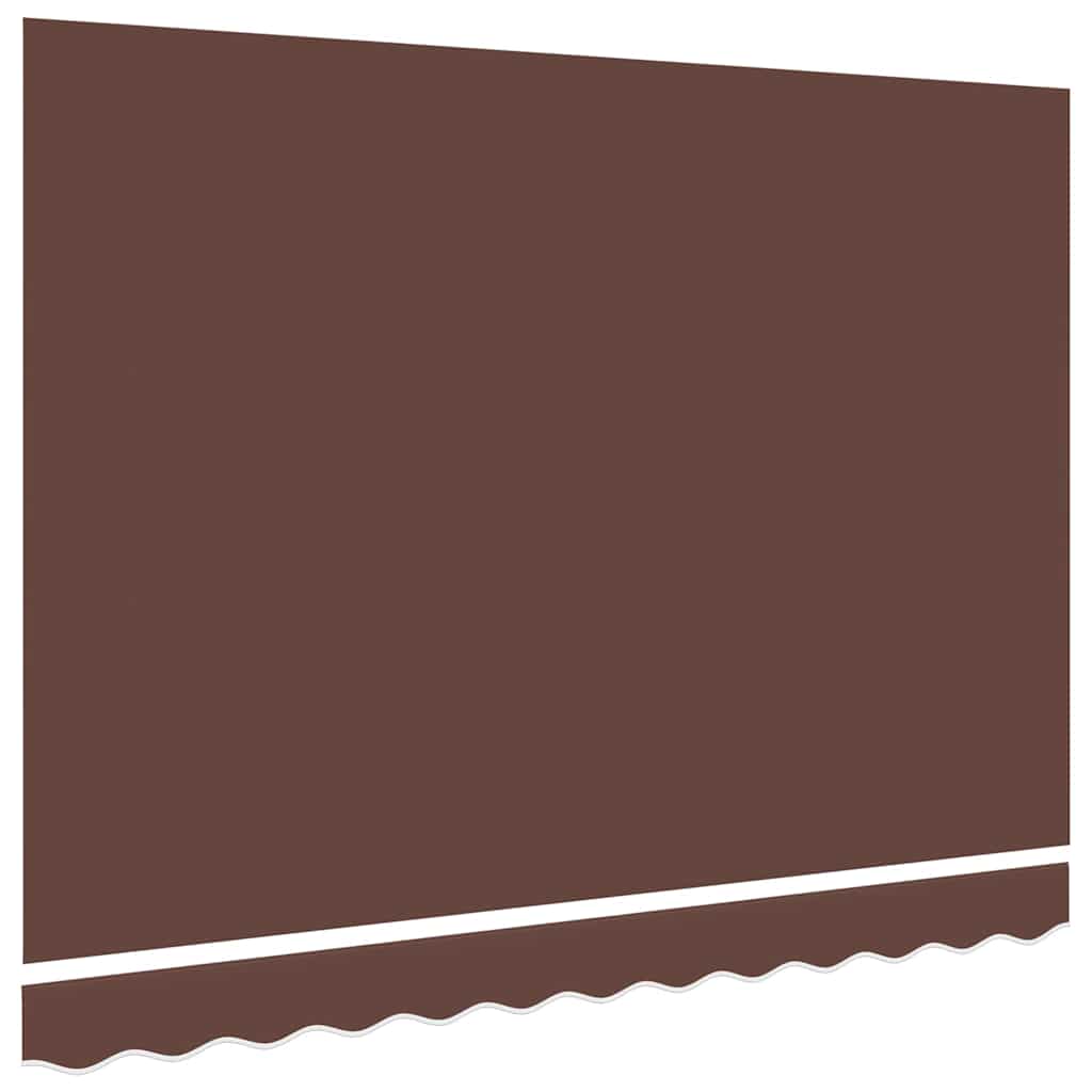 Vidaxl vervangingsdoek voor luifel 350x250 cm polyester bruin