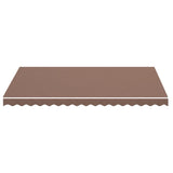 Vidaxl Ersatzstoff fir Luucht 3,5x2,5 m Brown