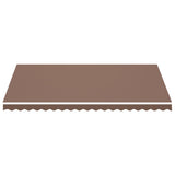 Vidaxl Ersatzstoff fir Luftel 4.5x3 m Brown