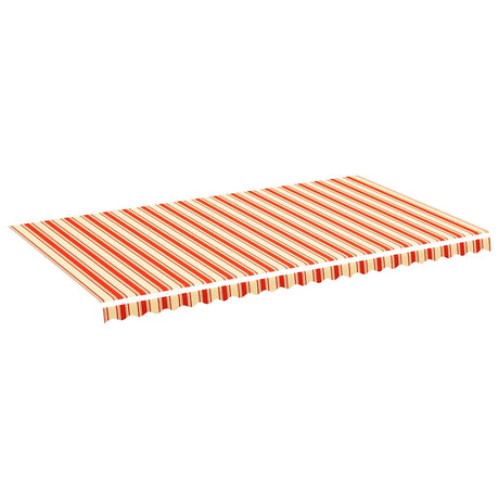 Vidaxl vervangingsdoek voor luifel 600x350 cm polyester geel en oranje