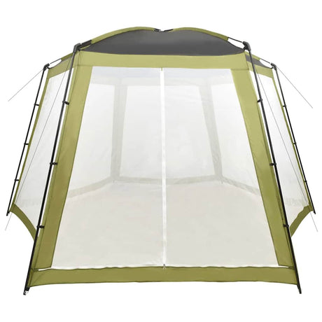 Vidaxl zwembadtent 500x433x250 cm stof groen