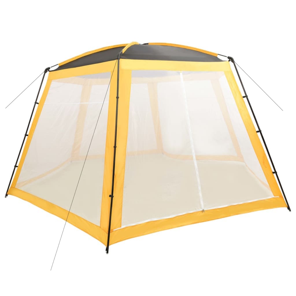 Tenda per piscina Vidaxl 590x520x250 cm Giallo