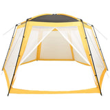 Tenda per piscina Vidaxl 590x520x250 cm Giallo