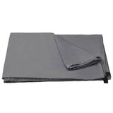 Vidaxl afdekzeil 3x2 m grijs