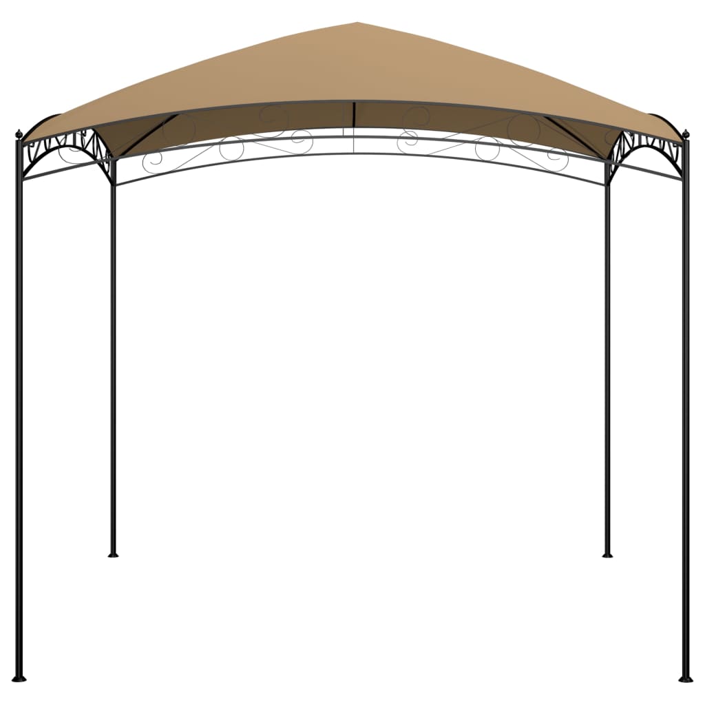 Vidaxl Arbor 180 g m² 3x3x2.65 m taupe