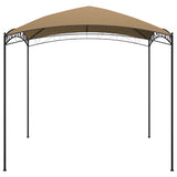 Vidaxl Arbor 180 g m² 3x3x2.65 m taupe