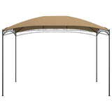 Vidaxl prieel 180 g m² 3x4x2,65 m taupe