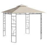 Bidaxl arbor 160 g m² 3x3x2,7 m kräm -färgad