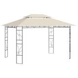 Vidaxl Arbor 160 g m² 4x3x2,7 m creme -farvet