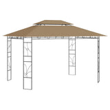 Vidaxl Arbor 160 g m² 4x3x2,7 m taupe