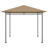 Vidaxl prieel 180 g m² 3x3x2,7 m taupe
