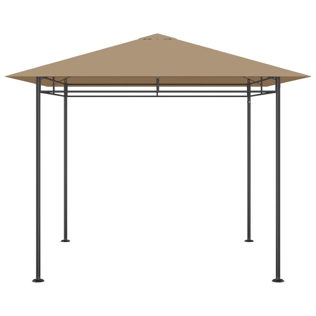 Vidaxl Arbor 180 g m² 3x3x2,7 m taupe