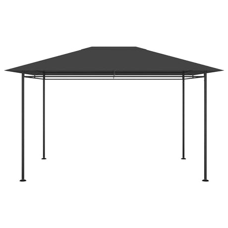 Vidaxl prieel 180 g m² 384x281x270 cm antracietkleurig