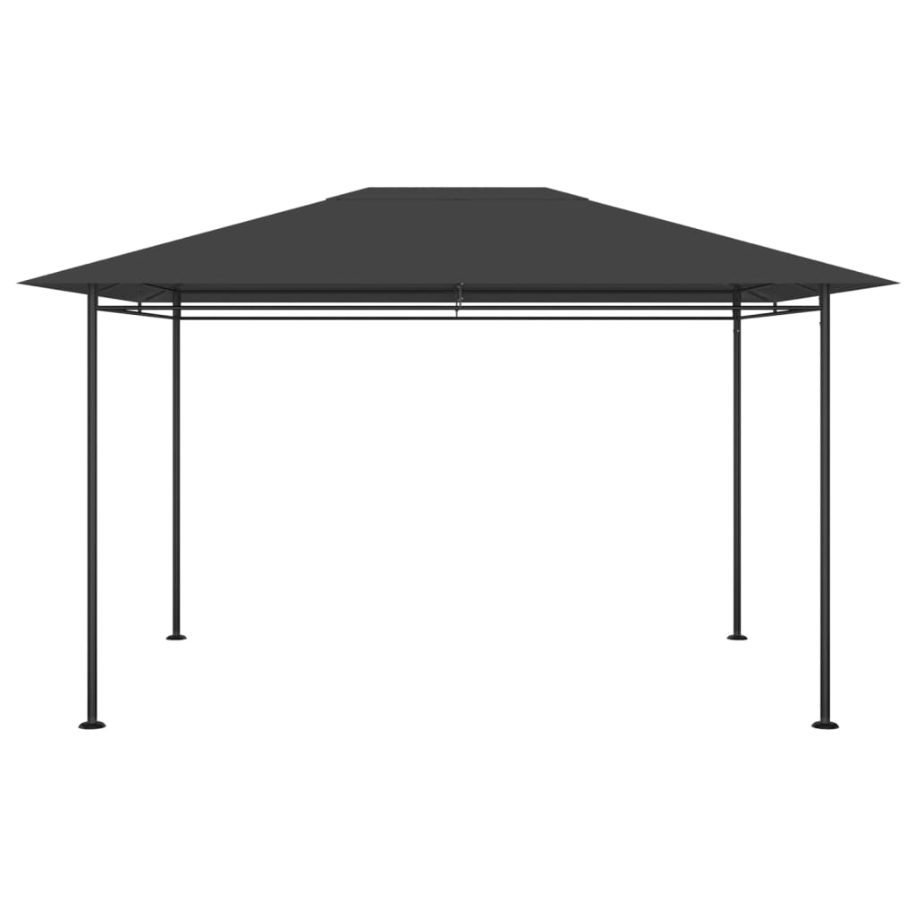 Vidaxl Arbor 180 g m² 384x281x270 cm Anthracite -farvet