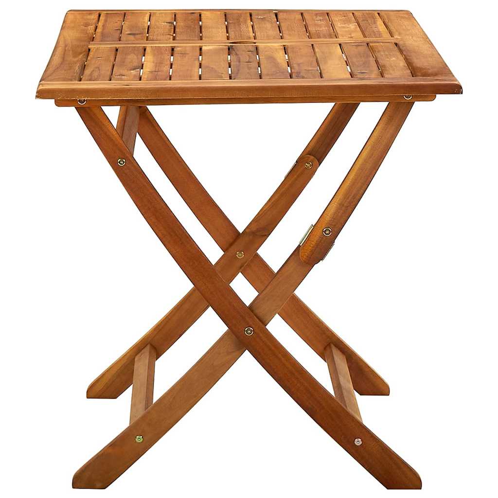 Vidaxl tuintafel inklapbaar 120x70x75 cm massief acaciahout