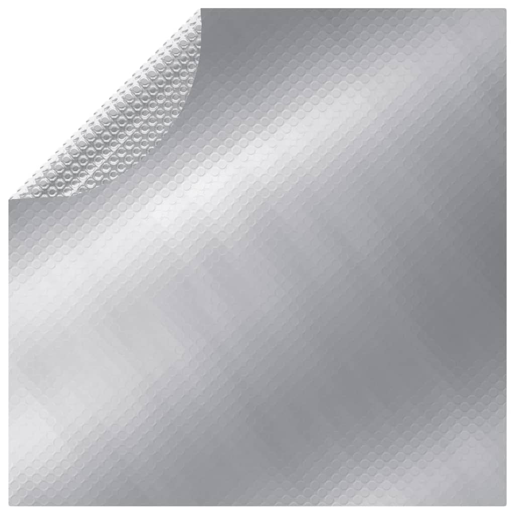 Vidaxl pool cover 455 cm PE silver colored