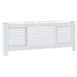 Vidaxl radiatorombouw 205 cm mdf wit