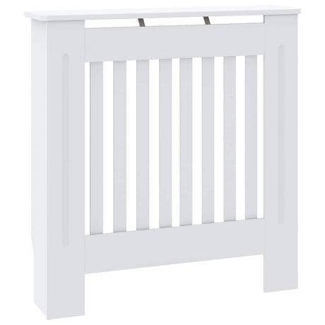 Vidaxl radiatorombouw 78 cm bewerkt hout wit